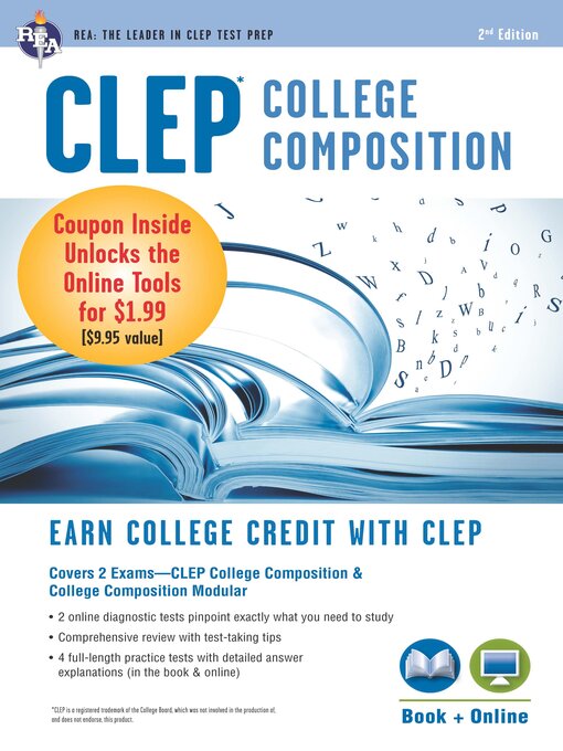 Title details for CLEP College Composition Book + Online by Rachelle Smith - Available